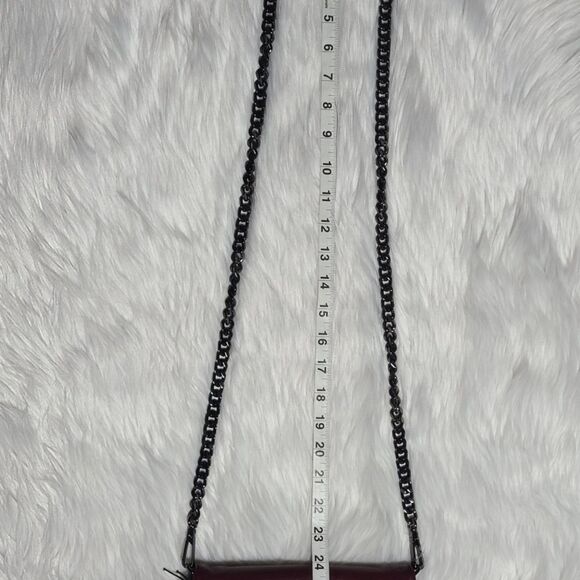 NWT|Aimee Kestenberg Delancey Oxblood Red Wallet Crossbody Bag - Picture 13 of 13